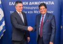 Συνάντηση του Υπουργού Υποδομών και Μεταφορών Χρίστου Δήμα με τον Ινδό Υπουργό Εμπορίου και Βιομηχανίας Piyush Goyal