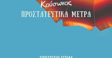 Καύσωνας: Οδηγίες και μέτρα προστασίας από το Υπουργείο Υγείας – Τι αναφέρει η εγκύκλιος