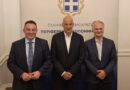 Συνάντηση εργασίας του Περιφερειάρχη Πελοποννήσου Δημήτρη Πτωχού με τον Υπουργό Εθνικής Άμυνας Νίκο Δένδια