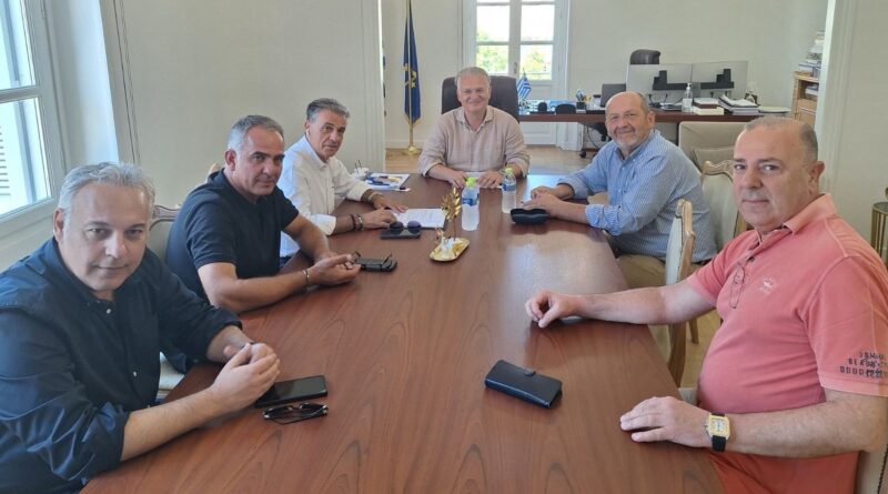 Συνάντηση του ΠΕΣΠ με τον Περιφερειάρχη Πελοποννήσου και το Πανεπιστήμιο Πελοποννήσου