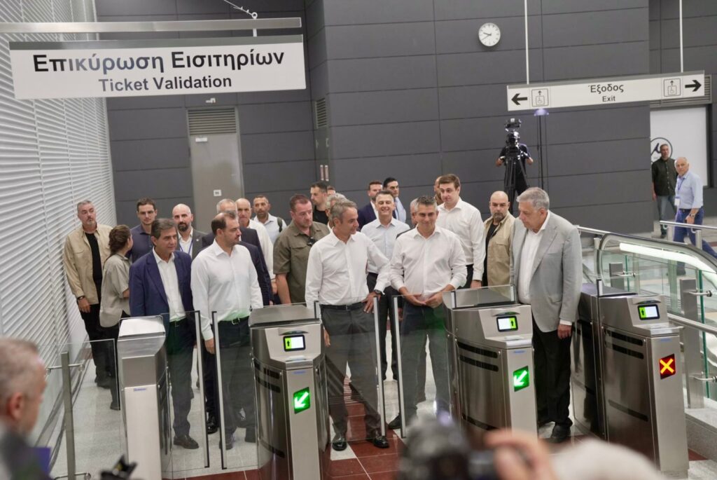 Χρίστος Δήμας: Παραδίδουμε με τον Πρωθυπουργό την επέκταση του Μετρό Θεσσαλονίκης προς τηνΚαλαμαριά – Πέντε νέοι σταθμοί αλλάζουν την καθημερινότητα χιλιάδων πολιτών