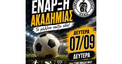 Έναρξη Ακαδημίας Ποδοσφαίρου του Ηρακλή Νεμέας – «Το μέλλον παίζει εδώ!»