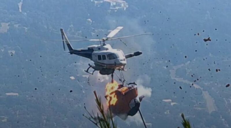 Σύγκρουση ελικοπτέρων στην Ψάθα: Δύο νεκροί, ένας Έλληνας και ένας Ρουμάνος