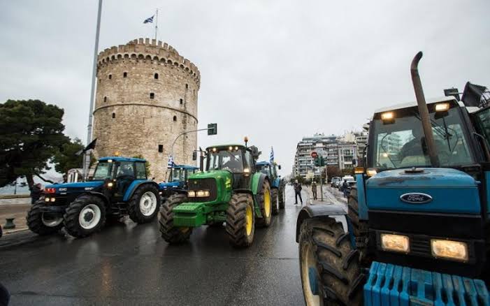 Αγρότες: Συλλαλητήριο με τρακτέρ στη Θεσσαλονίκη την ημέρα των εγκαινίων της ΔΕΘ