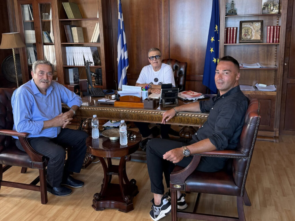 Συνάντηση του Αντιπεριφερειάρχη Κορινθίας Σωτήρη Μουρίκη με την Πανελλήνια Ομοσπονδία Συλλόγων Εθελοντών Αιμοδοτών