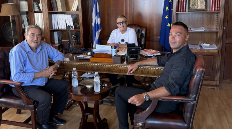 Συνάντηση του Αντιπεριφερειάρχη Κορινθίας Σωτήρη Μουρίκη με την Πανελλήνια Ομοσπονδία Συλλόγων Εθελοντών Αιμοδοτών