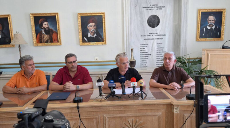 Υπεγράφη η σύμβαση 1 εκατ. ευρώ για την προστασία από πτώσεις βράχων στα Λαγκάδια από την Περιφέρεια Πελοποννήσου