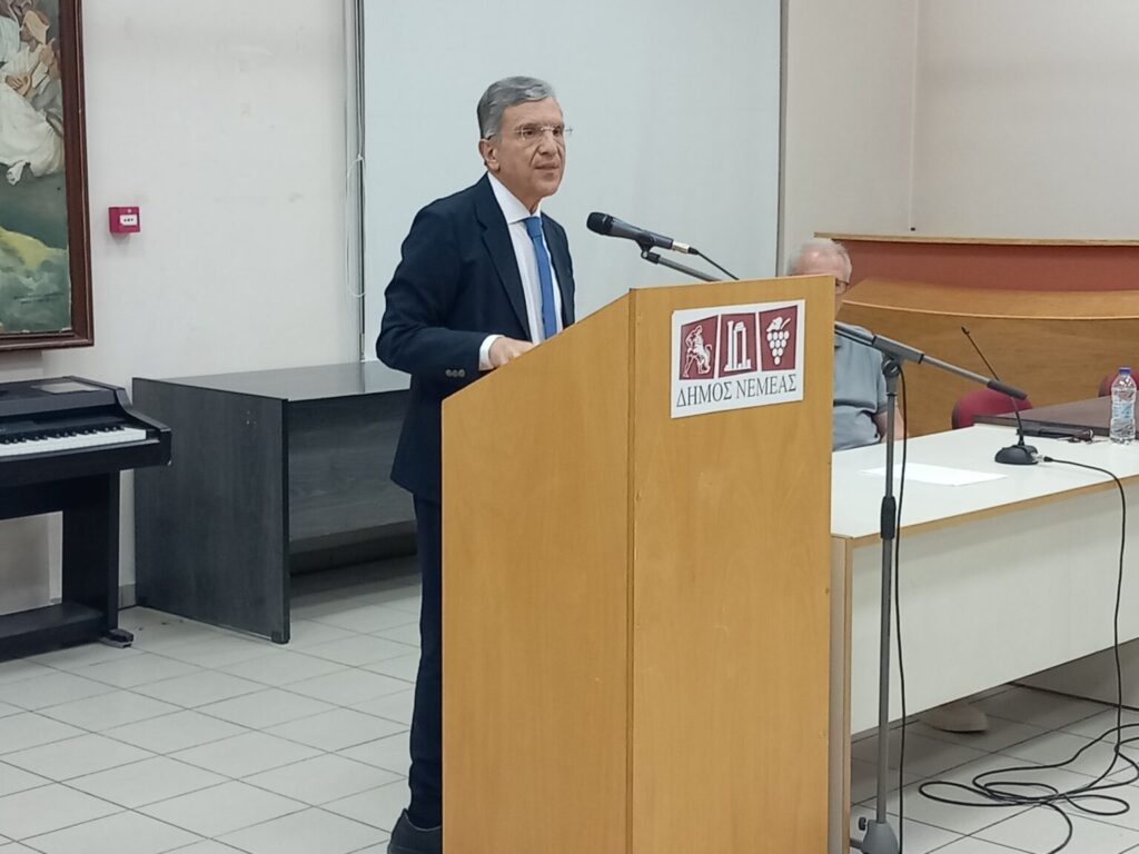 Βαγγέλης Ανδριανάκος: Για την παρουσία του Γιώργου Αυτιά στην τελετή έναρξης των Μεγάλων Ημερών της Νεμέας