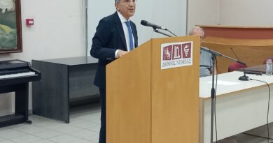 Βαγγέλης Ανδριανάκος: Για την παρουσία του Γιώργου Αυτιά στην τελετή έναρξης των Μεγάλων Ημερών της Νεμέας