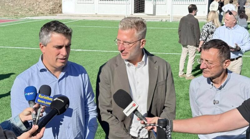 Χρ. Δήμας: Επίσκεψη σε Σχολικές μονάδες που αναβαθμίστηκαν και στα αντιπλημμυρικά έργα στην περιοχή της Καστανιάς