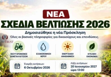 ΝΕΑ ΣΧΕΔΙΑ ΒΕΛΤΙΩΣΗΣ 2026 -Δημοσιεύθηκε η νέα Πρόσκληση