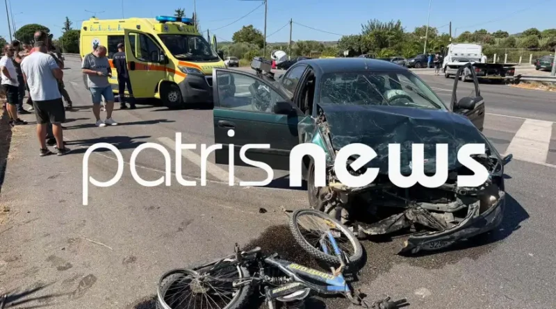 Νεκρός ποδηλάτης σε τροχαίο στον Πύργο - Πέντε ακόμη τραυματίες