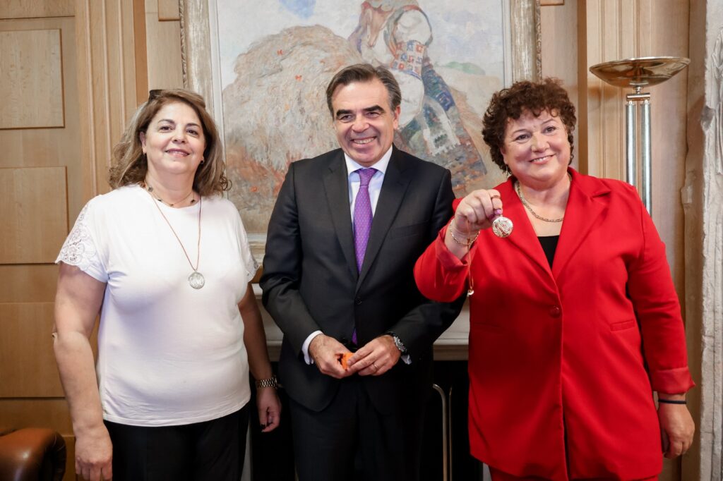 Τιμήθηκαν δύο γυναίκες της παραγωγής με αφορμή την Παγκόσμια Ημέρα Αγρότισσας