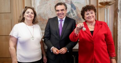 Τιμήθηκαν δύο γυναίκες της παραγωγής με αφορμή την Παγκόσμια Ημέρα Αγρότισσας