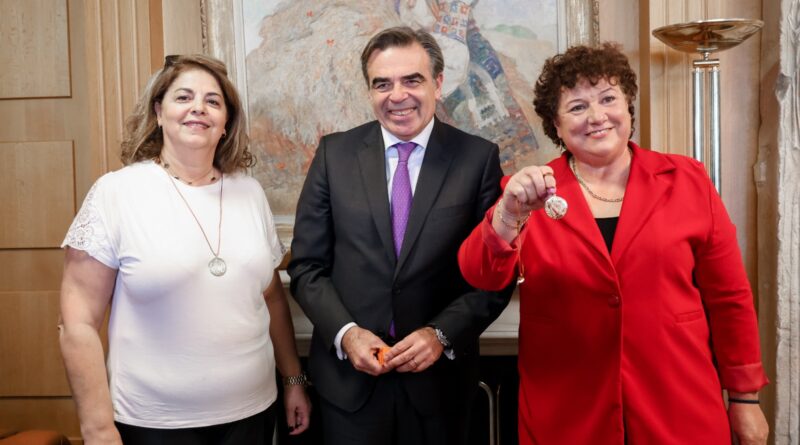 Τιμήθηκαν δύο γυναίκες της παραγωγής με αφορμή την Παγκόσμια Ημέρα Αγρότισσας