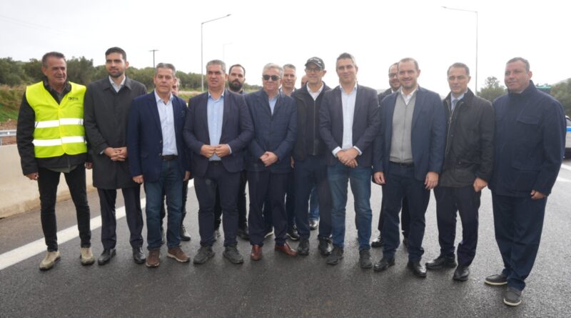 Χρ. Δήμας: Στην κυκλοφορία τα πρώτα 10 χλμ. του νέου ΒΟΑΚ στο τμήμα Νεάπολη – Άγιος Νικόλαος