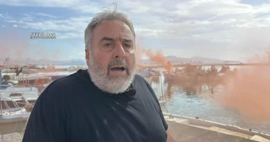 Δυναμική κινητοποίηση από τους αλιείς της Αργολίδας στο λιμάνι της Νέας Κίου -VIDEO