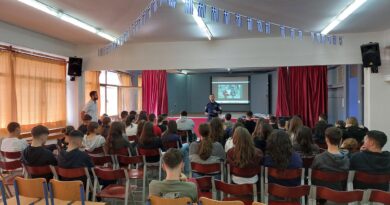 Εκπαιδευτική δράση για την Οδική Ασφάλεια πραγματοποιήθηκε στο Γυμνάσιο Νεμέας