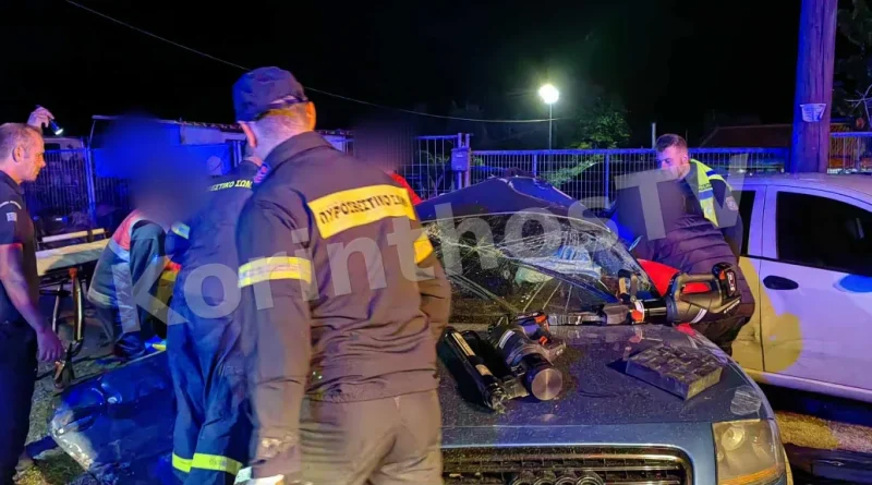 Τραγωδία - Νεκρός ένας 26χρονος σε τροχαίο στο Δέλτα Κορίνθου - Τραυματισμένα 5 νεαρά άτομα -VIDEO