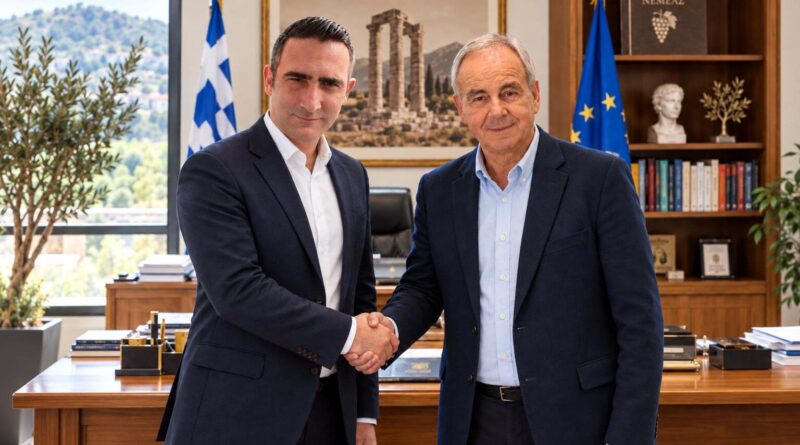 Προγραμματική Συμφωνία Δημάρχου Νεμέας Κώστα Φρούσιου με τον Φραγκίσκο Παπαγεωργίου