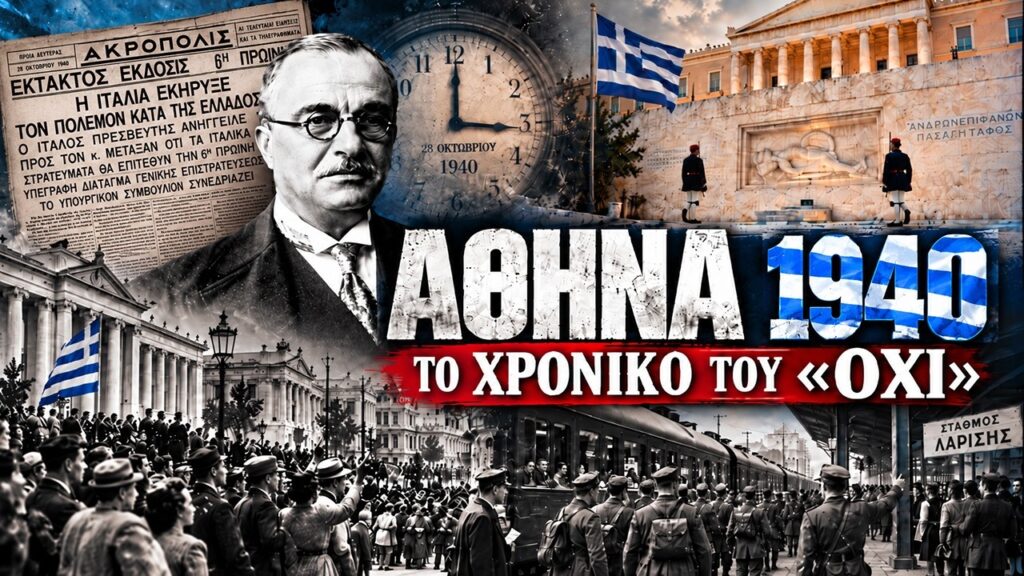 Αθήνα 28 Οκτωβρίου 1940 | Το χρονικό του "ΟΧΙ" -VIDEO