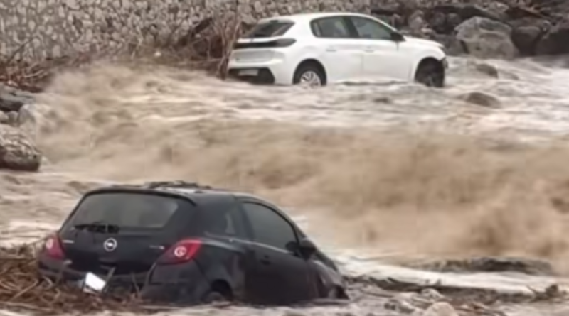 Ένας 25χρονος νεκρός στη Ρόδο από την κακοκαιρία